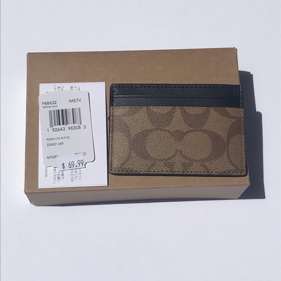 Coach x Pac-Man Men's Signature CC/ID Holder - Picture 4 of 4